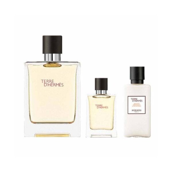 Hermes Hermes Terre d'Hermes Gift Set 100ml EDT Spray + 12.5ml EDT Spray + 40ml Aftershave Balm - Health & Beauty > Personal Care > Cosmetics > Perfumes & Colognes EDT