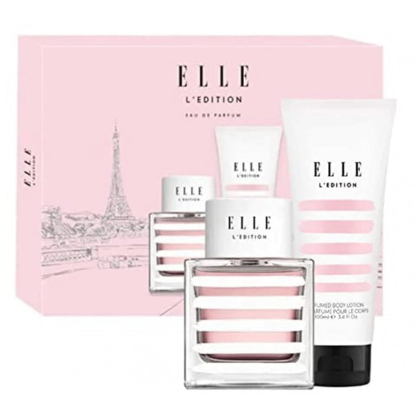 Elle Elle L'Edition Gift Set 30ml EDP Spray + 100ml Body Lotion - Health & Beauty > Personal Care > Cosmetics > Perfumes & Colognes EDP