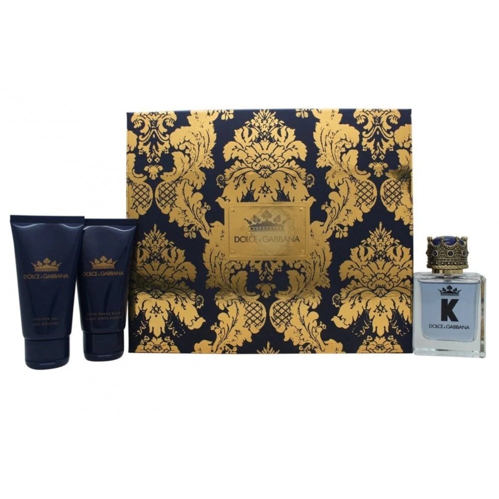 Dolce & Gabbana Dolce & Gabbana K Gift Set 50ml EDT Spray + 50ml Aftershave Balm + 50ml Shower Gel - Health & Beauty > Personal Care > Cosmetics > Perfumes & Colognes > Eaux De Toilette EDT