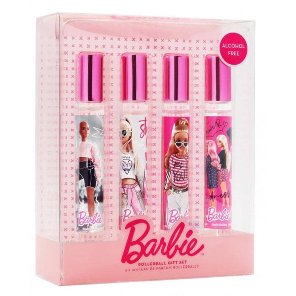 Barbie Barbie Rollerball Gift Set 4 x 10ml EDP - Health & Beauty > Personal Care > Cosmetics > Perfumes & Colognes > Eaux de Parfum