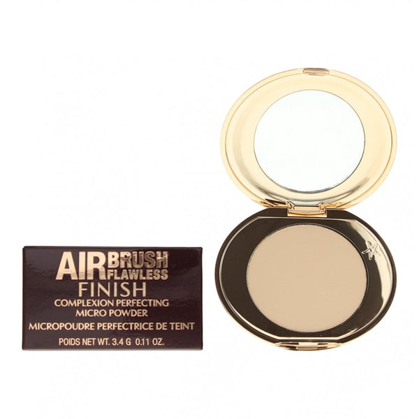 Charlotte Tilbury Charlotte Tilbury Mini Airbrush Flawless Finish Pressed Powder 3.4g - 2 Medium - Health & Beauty > Personal Care > Cosmetics > Makeup > Face Makeup > Face Powder