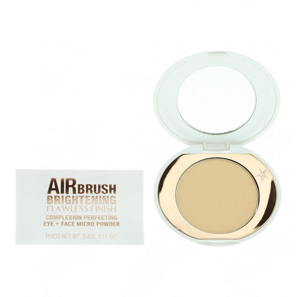 Charlotte Tilbury Charlotte Tilbury Mini Airbrush Brightening Flawless Finish 3.4g - Tan Deep - Health & Beauty > Personal Care > Cosmetics > Makeup > Face Makeup > Face Powder .