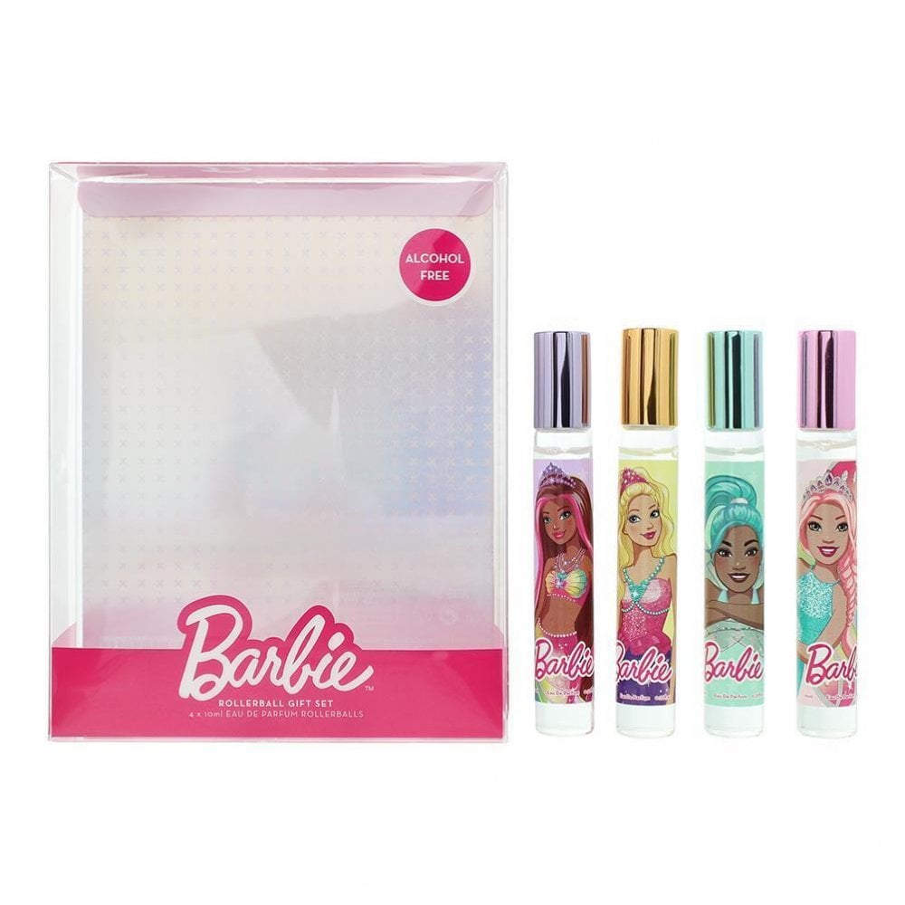Barbie Barbie Mermaid Rollerball Gift Set 4 x 10ml EDP - Health & Beauty > Personal Care > Cosmetics > Perfumes & Colognes > Eaux de Parfum