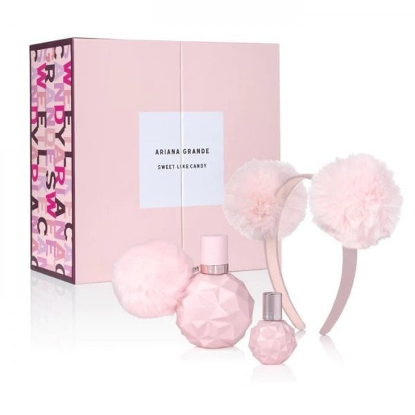 Ariana Grande Ariana Grande Sweet Like Candy Gift Set 50ml EDP + 7.5ml EDP + Pom Pom Headband - Health & Beauty > Personal Care > Cosmetics > Perfumes & Colognes > Eaux de Parfum