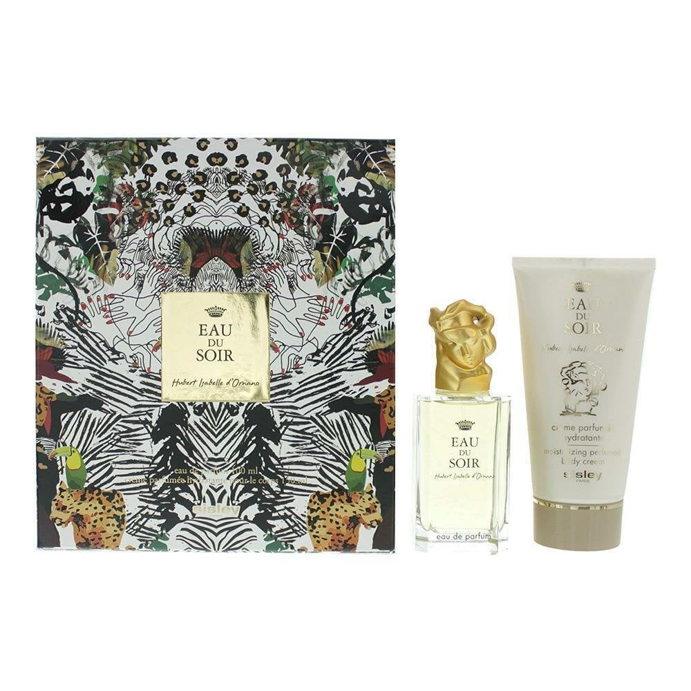 Sisley Eau Du Soir Azulejos Gift Set 100ml EDP Spray + 150ml Body Cream