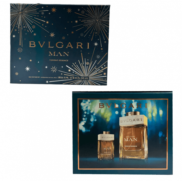Bvlgari Bvlgari Man Terrae Essence Gift Set 100ml EDP + 15ml EDP - Health & Beauty > Personal Care > Cosmetics > Perfumes & Colognes > Eaux de Parfum EDP