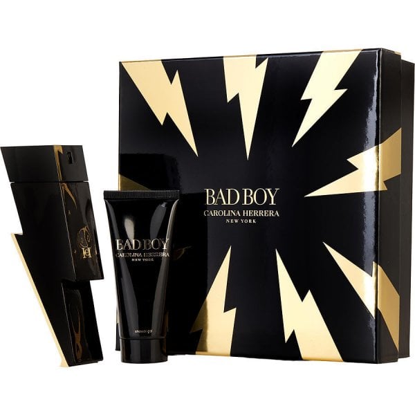 Carolina Herrera Carolina Herrera Bad Boy Gift Set 100ml EDT Spray + 100ml Shower Gel - Health & Beauty > Personal Care > Cosmetics > Perfumes & Colognes EDT