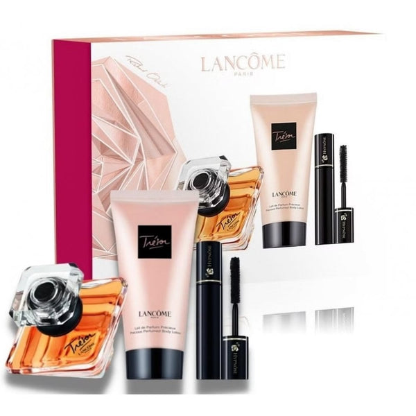 Lancome Lancome Tresor Gift Set 30ml EDP + 50ml Body Lotion + 2Ml Hypnose Mascara - Health & Beauty > Personal Care > Cosmetics > Perfumes & Colognes Lip Color