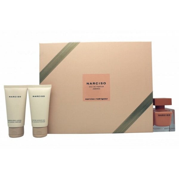 Narciso Rodriguez Narciso Rodriguez Narciso Ambree Gift Set 50Ml Edp + 50Ml Body Lotion + 50Ml Shower Gel - Health & Beauty > Personal Care > Cosmetics > Perfumes & Colognes EDP