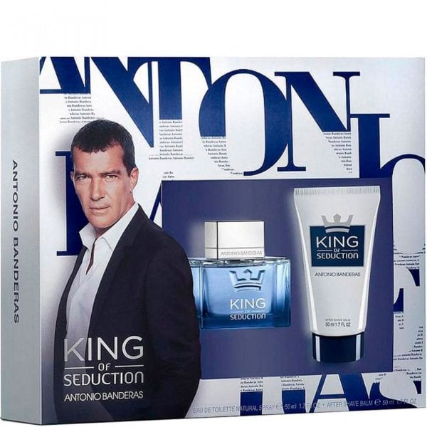 Antonio Banderas Antonio Banderas King Of Seduction Giftset 50ml Edt Spray + Aftershave Balm 50ml - Health & Beauty > Personal Care > Cosmetics > Perfumes & Colognes EDT+