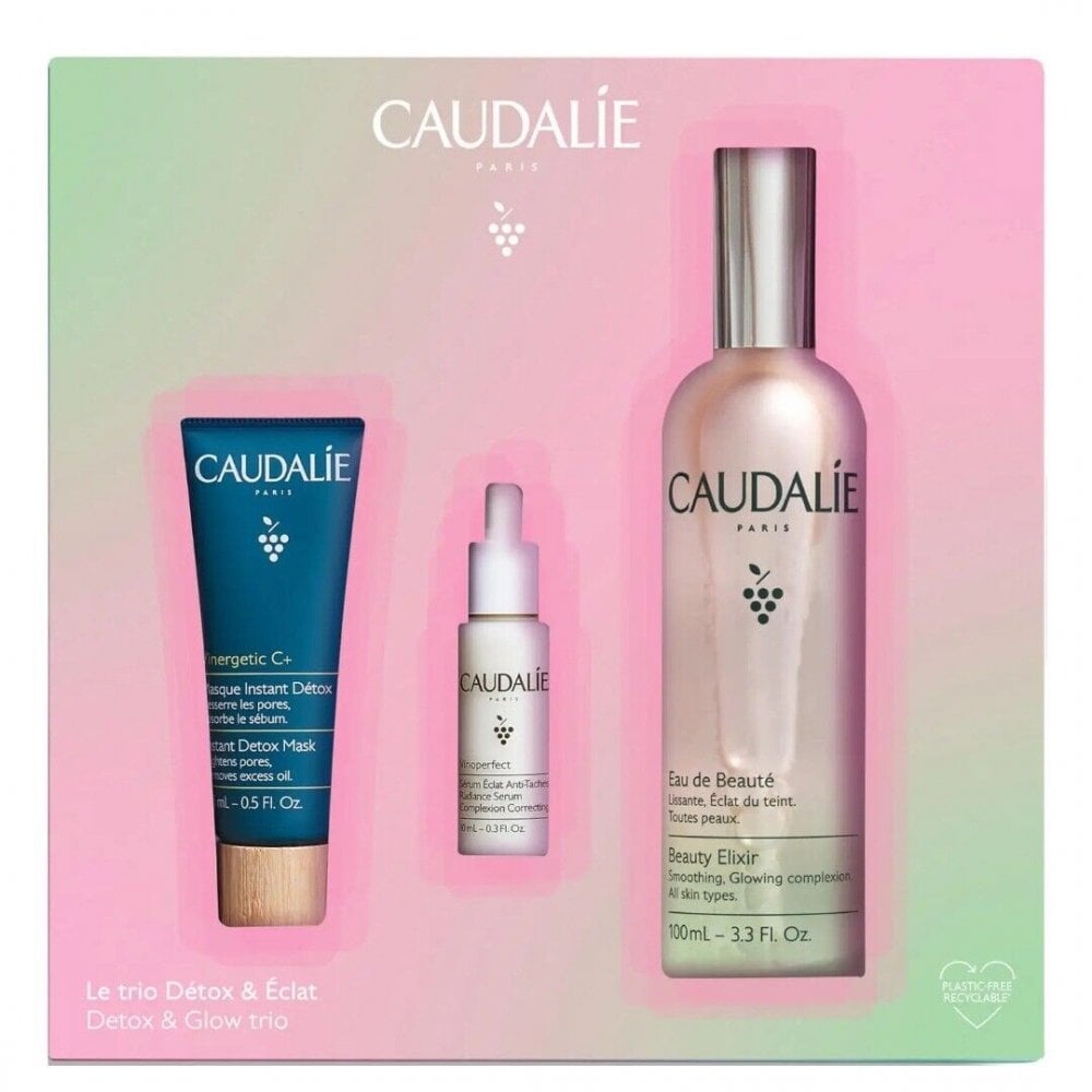 Caudalie Caudalie Beauty Elixir Detox & Glow Trio Set - Health & Beauty > Personal Care > Cosmetics > Cosmetic Sets