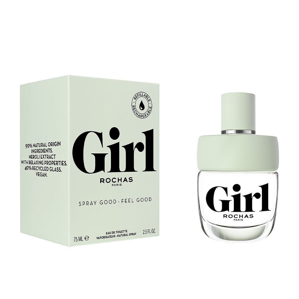 Rochas Rochas Girl Refillable 75ml EDT Spray - Health & Beauty > Personal Care > Cosmetics > Perfumes & Colognes > Eaux De Toilette EDT