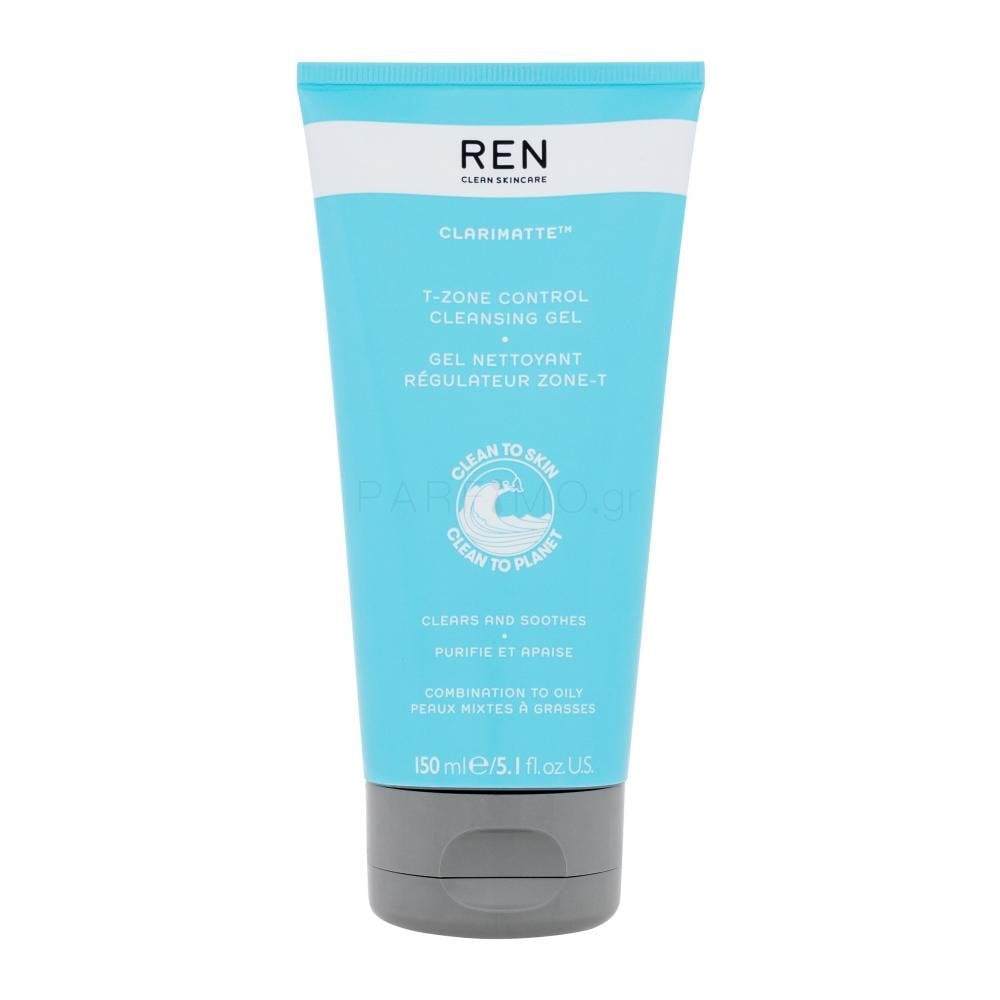 Ren Ren Clarimatte T-Zone Control Combination To Oily Skin Cleansing Gel 150ml -