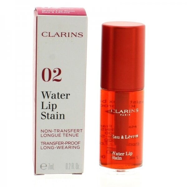Clarins Clarins Water Lip Stain - 02 Orange Water - Health & Beauty > Personal Care > Cosmetics 0