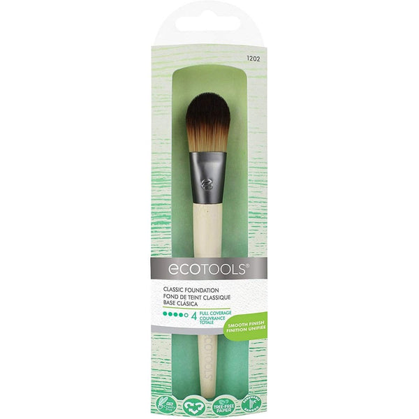 Eco Tools Ecotools Classic Foundation Brush 1202 - Health & Beauty > Personal Care > Cosmetics > Cosmetic Tools > Makeup Tools > Makeup Brushes FOUNDATION