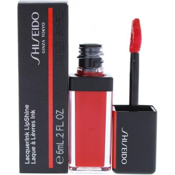 Shiseido Shiseido Lacquerink Lip Shine - 304 Techno Red -