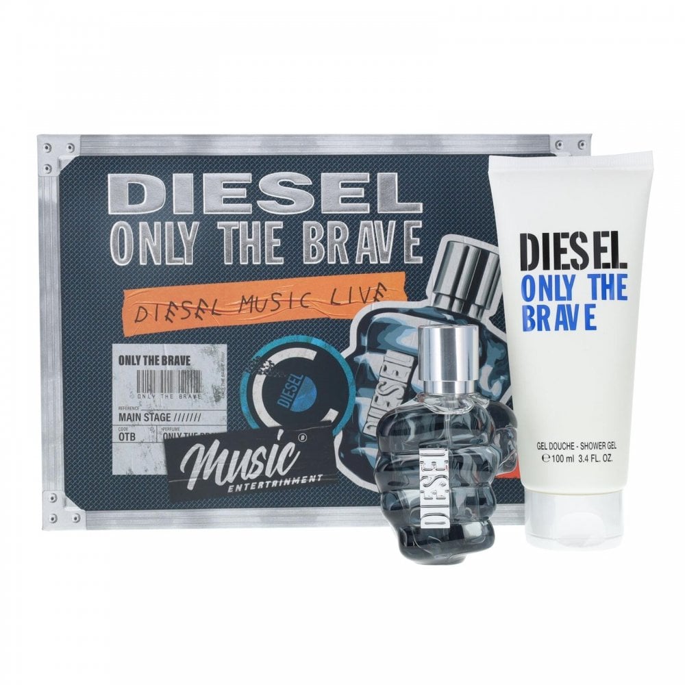 Diesel Diesel Only The Brave 50ml EDT Spray + 100ml Shower Gel - Health & Beauty > Personal Care > Cosmetics > Perfumes & Colognes EDT