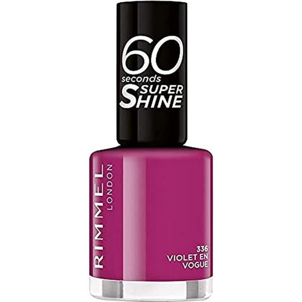 Rimmel London 60 Seconds Super Shine 8ml - 336 Violet En Vogue