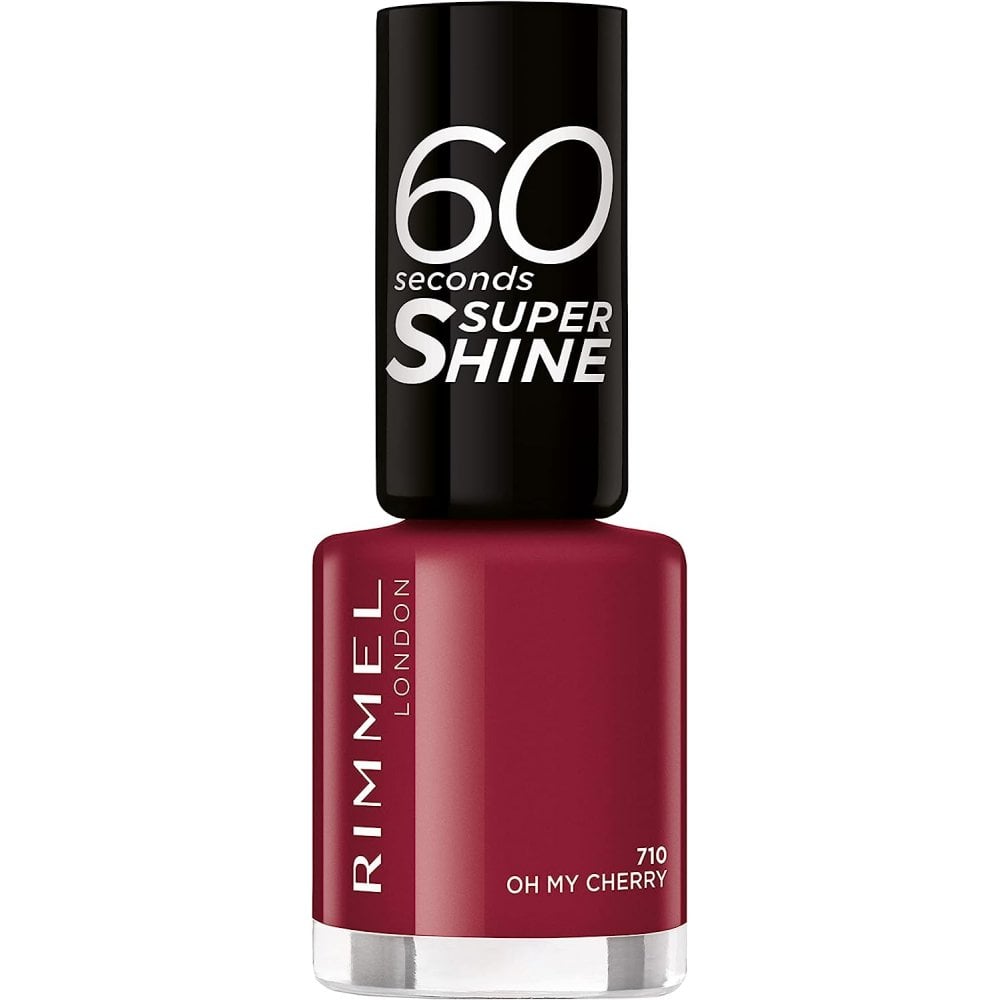 Rimmel London 60 Seconds Super Shine 8ml - 710 Oh My Cherry
