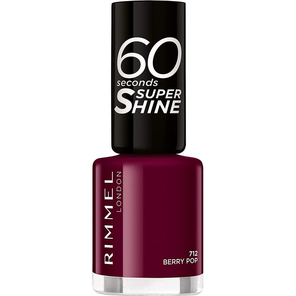 Rimmel London 60 Seconds Super Shine 8ml - 712 Berry Pop