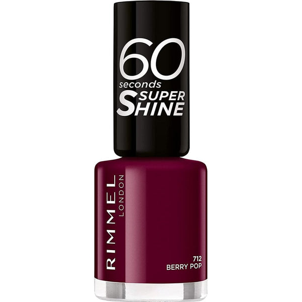 Rimmel London 60 Seconds Super Shine 8ml - 712 Berry Pop