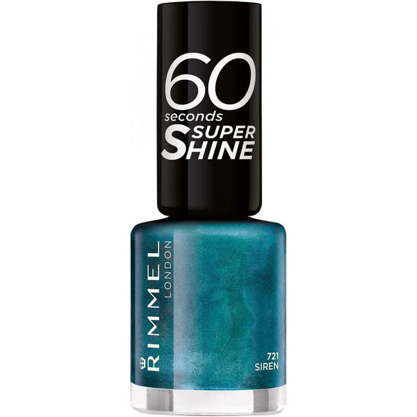 Rimmel London 60 Seconds Super Shine 8ml - 721 Siren