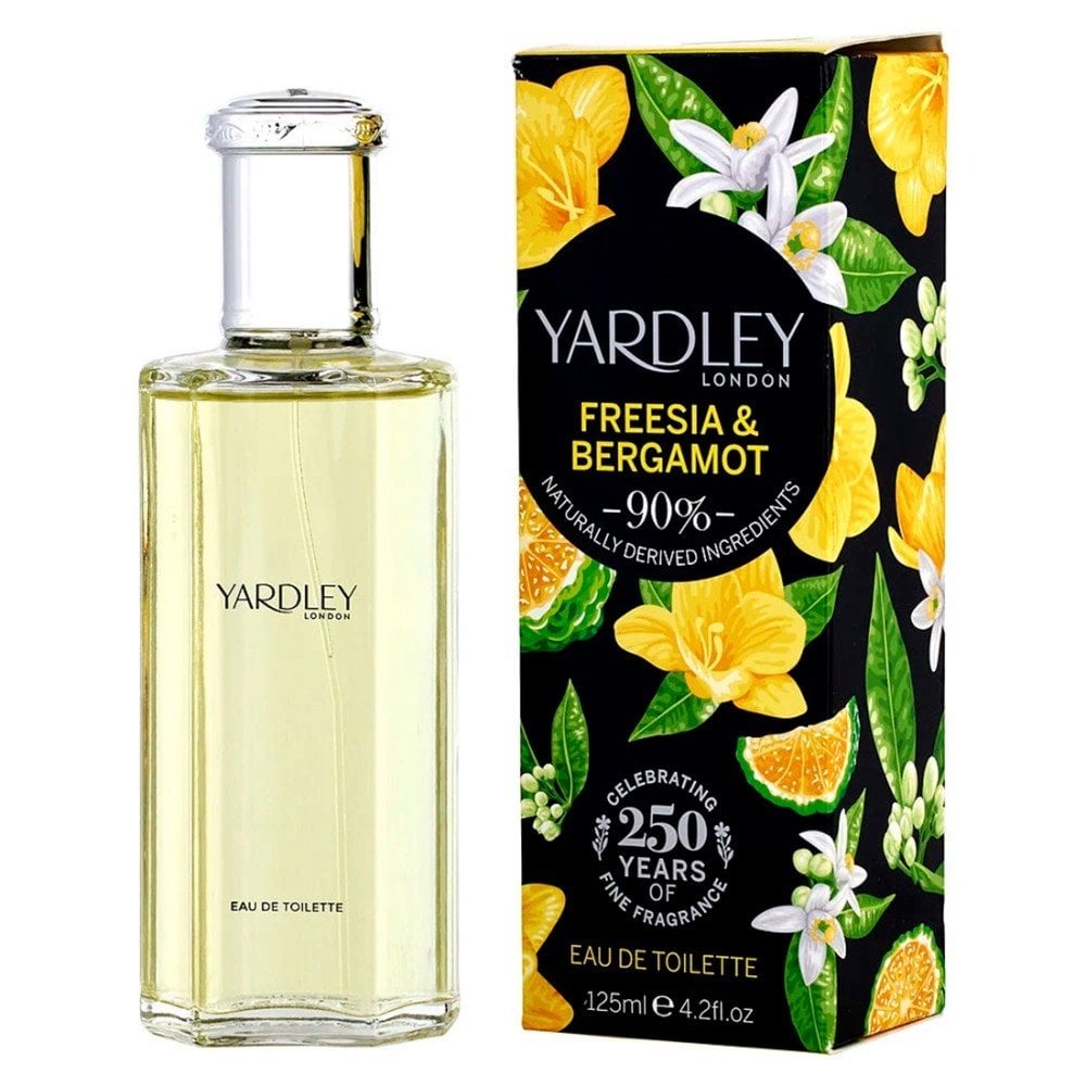 Yardley Yardley Fresia And Bergamot 125ml EDT Spray - Health & Beauty > Personal Care > Cosmetics > Perfumes & Colognes > Eaux De Toilette EDT