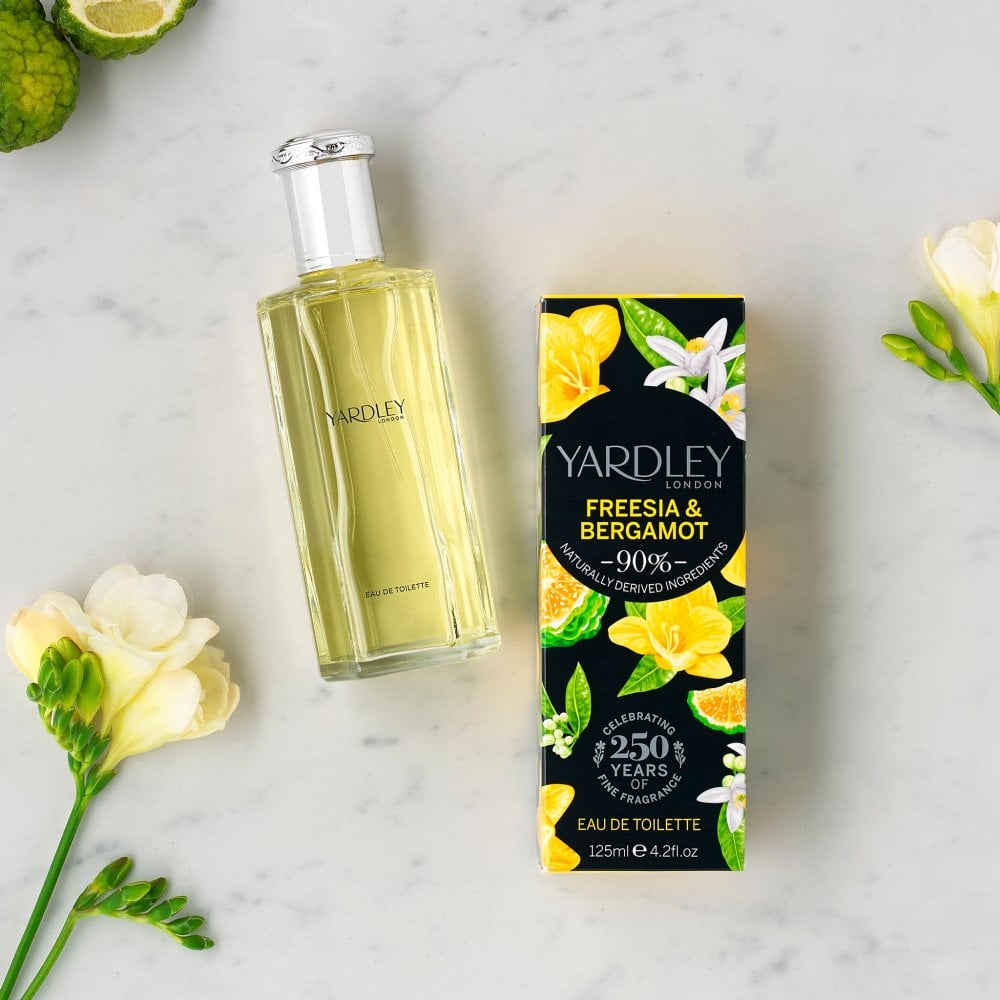 Yardley Yardley Fresia And Bergamot 125ml EDT Spray - Health & Beauty > Personal Care > Cosmetics > Perfumes & Colognes > Eaux De Toilette EDT