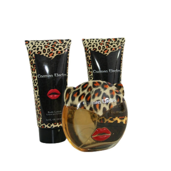 Carmen Electra Carmen Electra Rrrr 100ml EDP Spray + Body Lotion 150ml + 150ml Shower Gel -