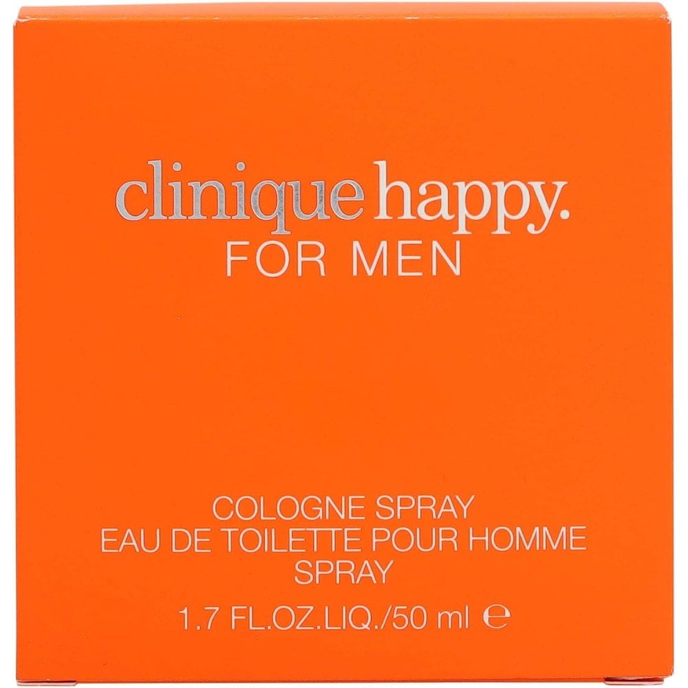 Clinique Clinique Happy Homme 50ml EDT Spray - Health & Beauty > Personal Care > Cosmetics > Perfumes & Colognes > Eaux De Toilette EDC