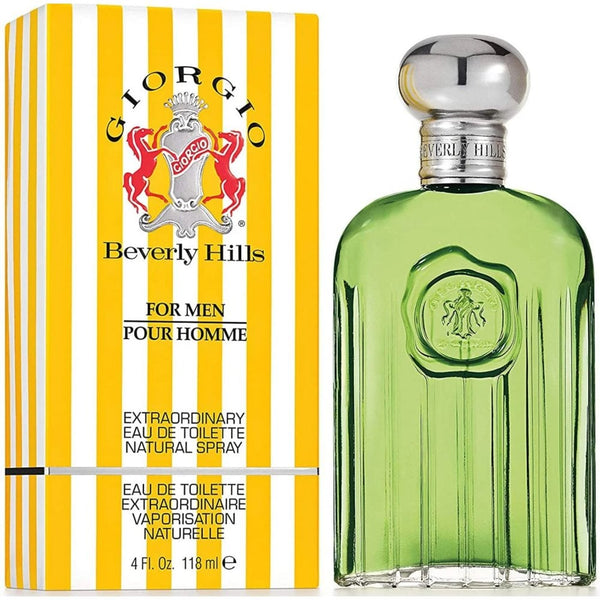 Giorgio Beverly Hills Giorgio Beverly Hills Yellow Pour Homme 118ml EDT Spray - Health & Beauty > Personal Care > Cosmetics > Perfumes & Colognes > Eaux De Toilette EDT