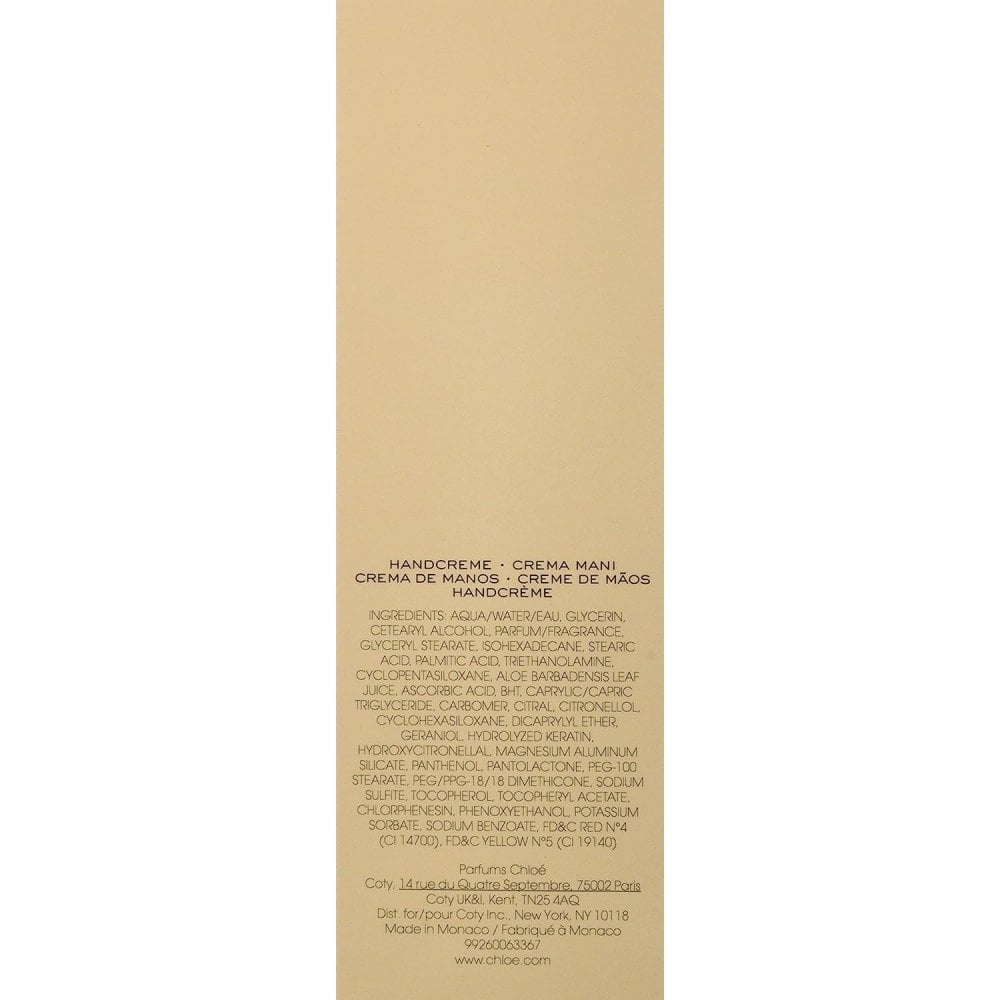 Chloe Chloe Signature Perfumed Hand Cream 75ml - Health & Beauty > Personal Care > Cosmetics > Skin Care > Lotions & Moisturizers Hand Cream