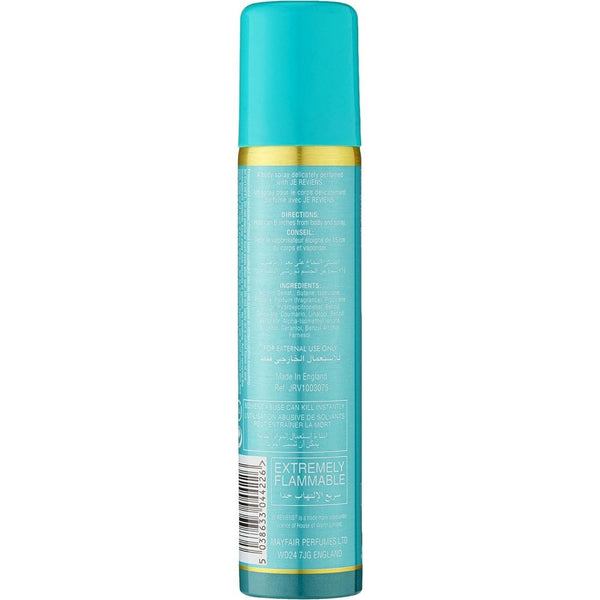 Worth Worth Je Reviens Body Spray 75ml - Health & Beauty > Personal Care > Deodorants & Anti-Perspirant > Deodorants Body Spray