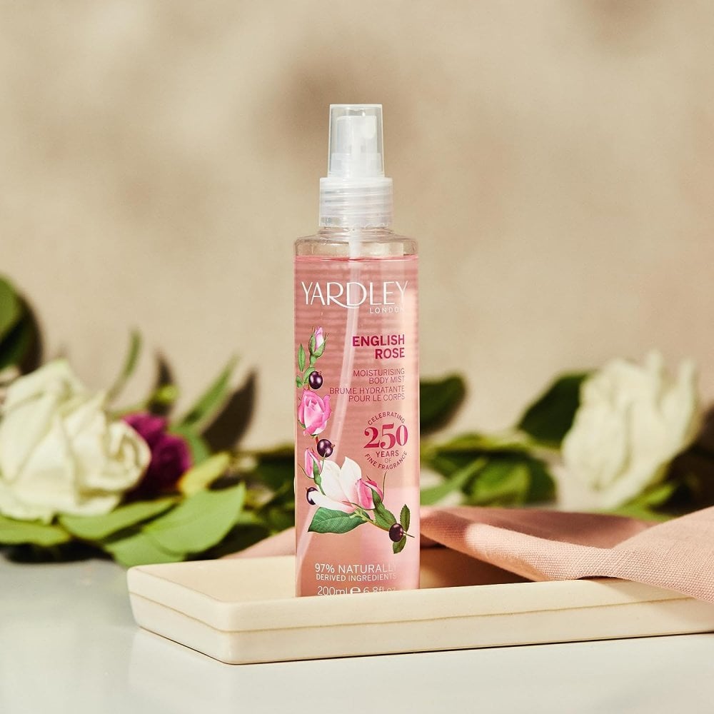 Yardley Yardley English Rose Fragrance Mist 200ml Spray - Health & Beauty > Personal Care > Cosmetics > Perfumes & Colognes > Body Mists Mist