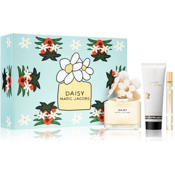 Marc Jacobs Marc Jacobs Daisy Gift Set 100ml EDT Spray + Body Lotion 75ml + EDT 10ml - Health & Beauty > Personal Care > Cosmetics > Perfumes & Colognes Pigment Spray