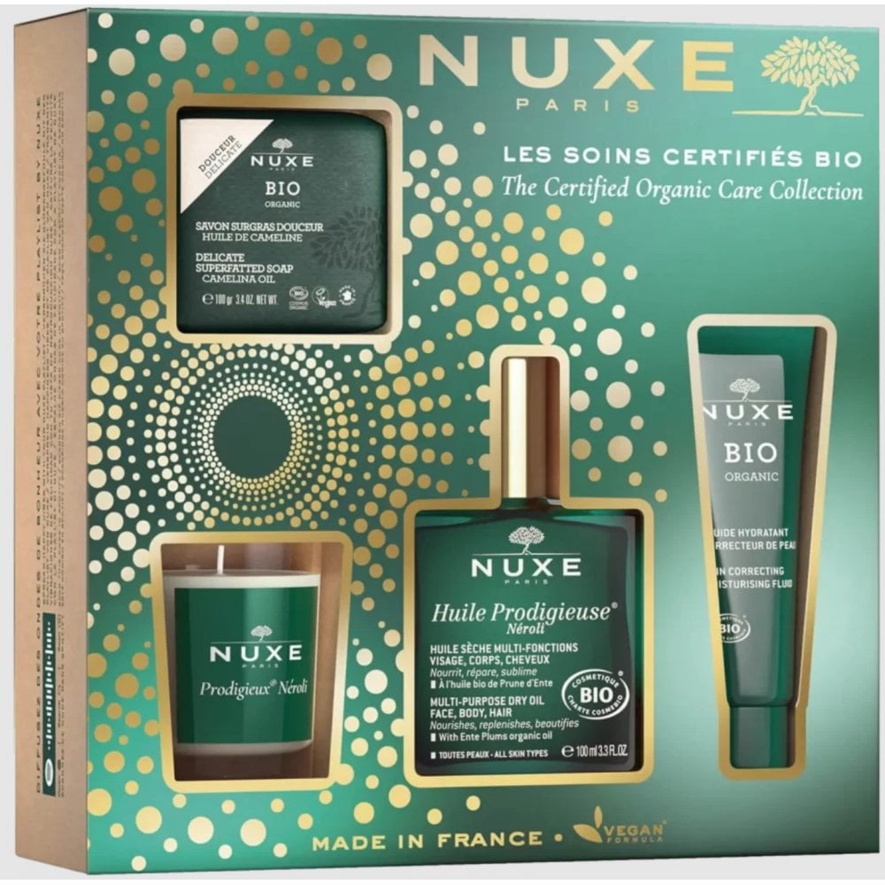 Nuxe Nuxe The Certified Organic Care Collection Gift Set 4 Pieces - Health & Beauty > Personal Care > Cosmetics Shower Gel