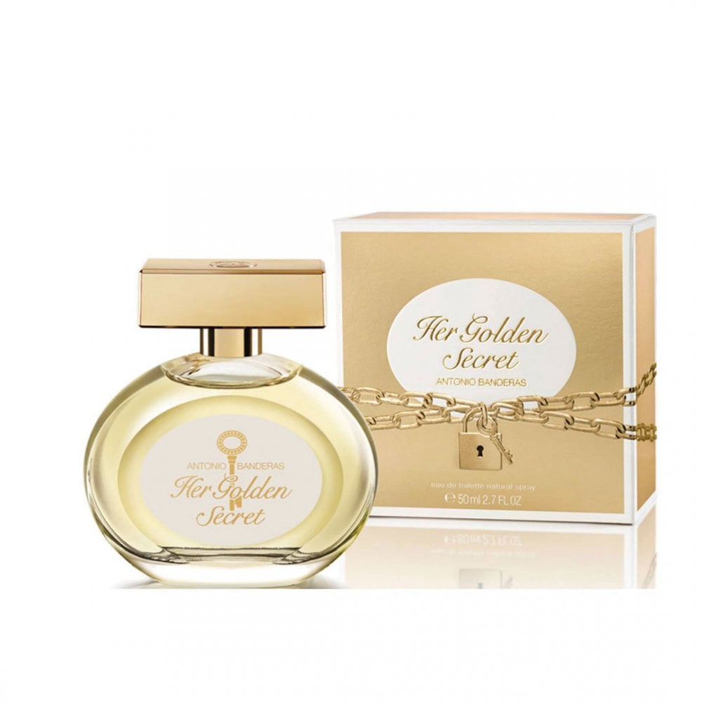 Antonio Banderas Antonio Banderas Her Golden Secret 50ml EDT Spray - Health & Beauty > Personal Care > Cosmetics > Perfumes & Colognes > Eaux De Toilette