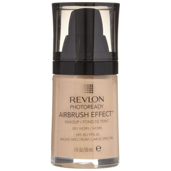 Revlon Revlon Photoready Airbrush Effect Foundation - 001 Ivory - Health & Beauty > Personal Care > Cosmetics > Makeup > Face Makeup > Foundations & Concealers