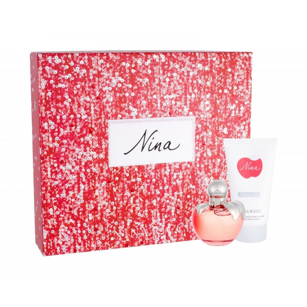 Nina Ricci Nina Ricci Nina Gift Set 50ml EDT Spray + 75ml Body Lotion - Health & Beauty > Personal Care > Cosmetics > Perfumes & Colognes > Eaux De Toilette EDT