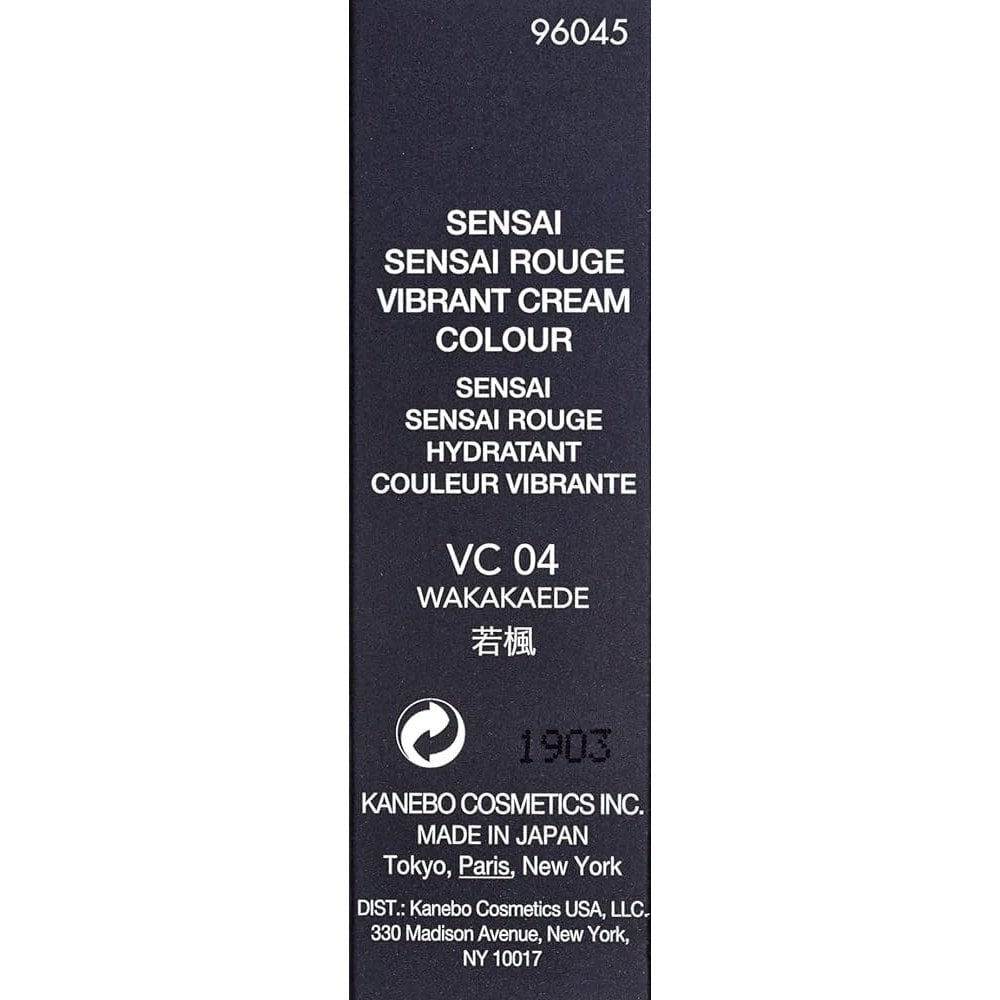 Sensai Sensai Kanebo Rouge Vibrant Cream Colour - Vc04 -
