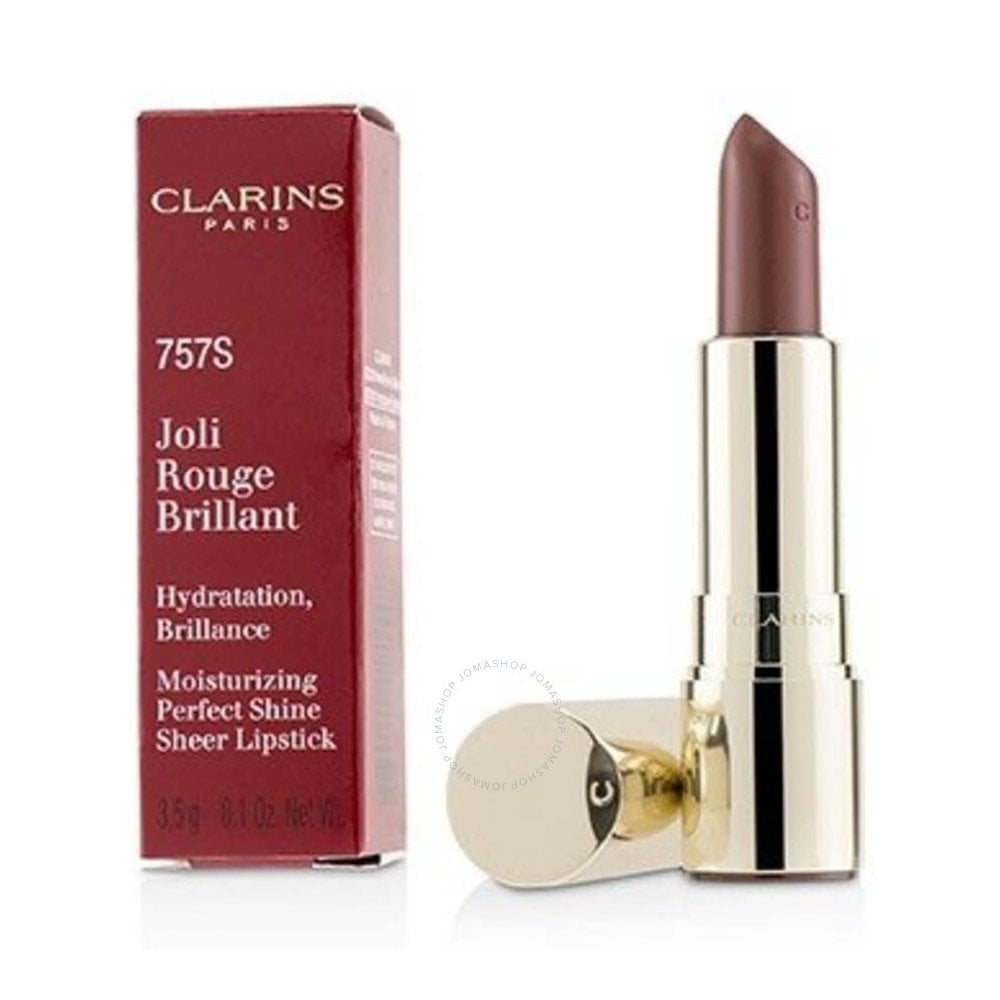 Clarins Clarins Joli Rouge Lipstick - 757 Nude Brick - Health & Beauty > Personal Care > Cosmetics > Makeup > Lip Makeup > Lipsticks Lipstick