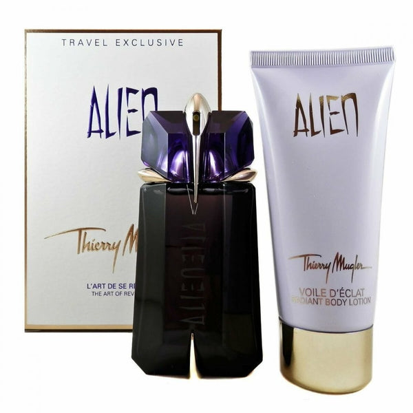 Thierry Mugler Thierry Mugler Alien Gift Set 60ml Refillable EDP Spray + 100ml Body Lotion -