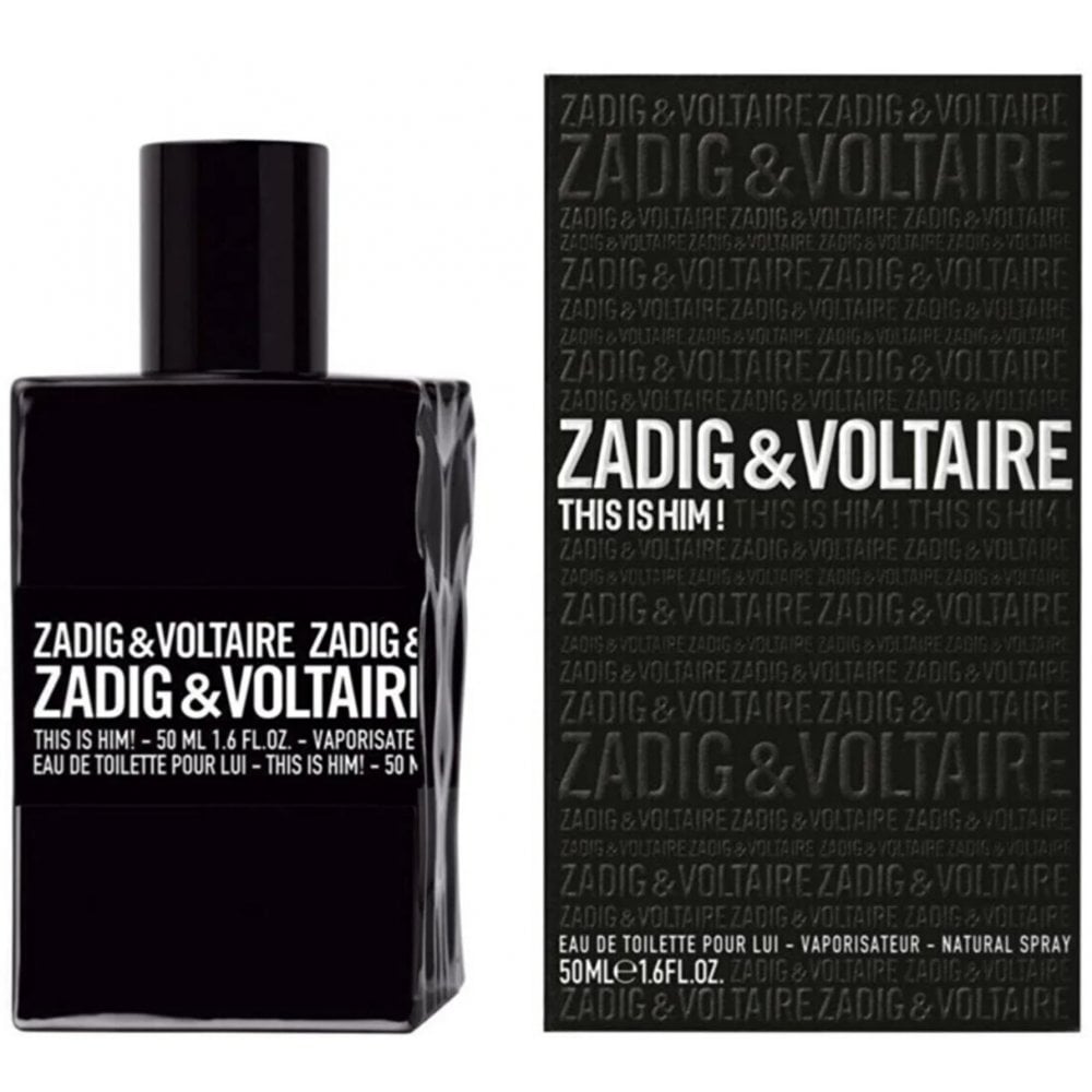 Zadig & Voltaire Zadig & Voltaire This Is Him 50ml EDT Spray - Health & Beauty > Personal Care > Cosmetics > Perfumes & Colognes > Eaux De Toilette EDT
