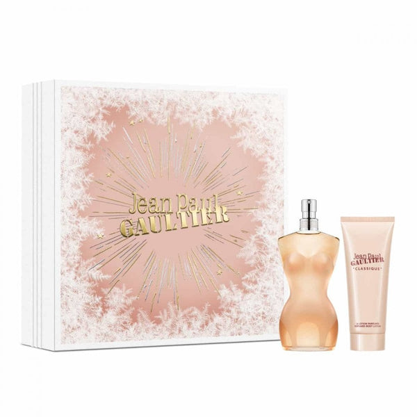 Jean Paul Gaultier Jean Paul Gaultier Classique Gift Set 100ml EDT Spray + 75Ml Body Lotion - Health & Beauty > Personal Care > Cosmetics > Perfumes & Colognes EDT