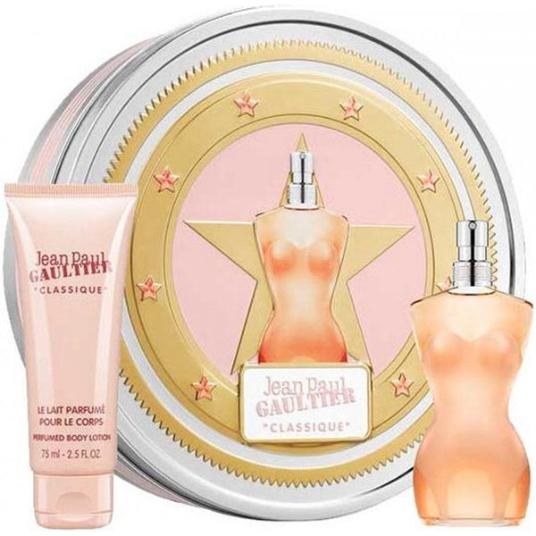 Jean Paul Gaultier JPG Classique Gift Set - 50ml EDT Spray & 75ml Body Lotion - Health & Beauty > Personal Care > Cosmetics > Perfumes & Colognes Gift Set