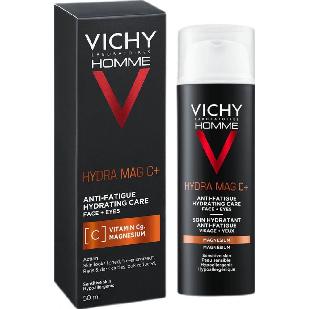 Vichy Homme Hydra Mag C Plus Anti Fatigue 2 In 1 50ml