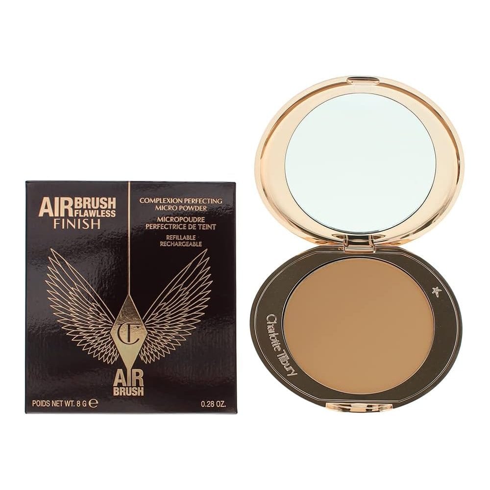 Charlotte Tilbury Charlotte Tilbury Airbrush Flawless Finish Pressed Powder 8G - 3 Tan - Health & Beauty > Personal Care > Cosmetics > Makeup > Face Makeup > Face Powder Foundation