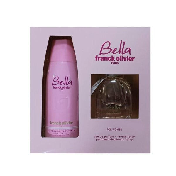 Franck Olivier Franck Olivier Bella Women 75ml EDP + 250ml Deodorant Coffret Set (New) - Health & Beauty > Personal Care > Cosmetics > Perfumes & Colognes EDP
