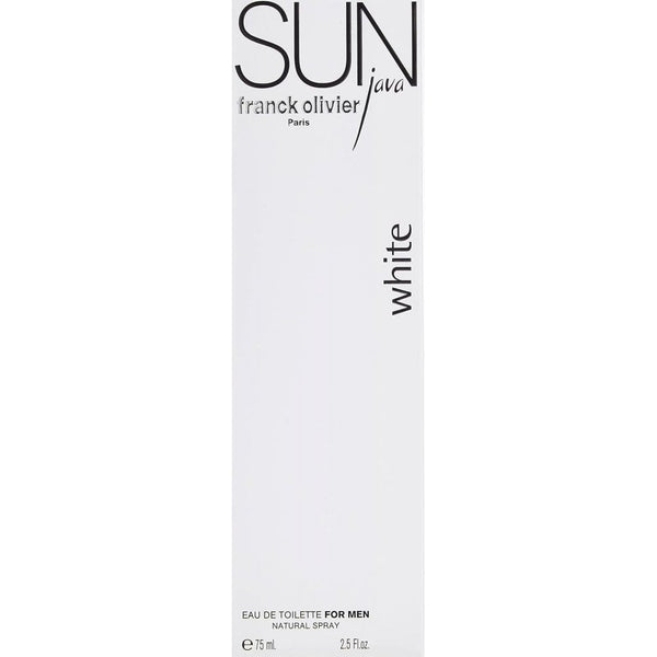 Franck Olivier Franck Olivier Sun Java White Men 75ml EDT - Health & Beauty > Personal Care > Cosmetics > Perfumes & Colognes > Eaux De Toilette EDT