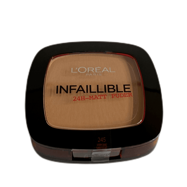 Loreal L'Oreal Pressed Powder Infaillible 24H-Matt Powder - 245 Warm Sand - Health & Beauty > Personal Care > Cosmetics > Skin Care > Anti-Aging Skin Care .